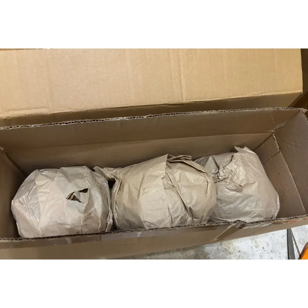 Rattan Balls Spheres decor Philippines Brown NWT 9 total 3-8